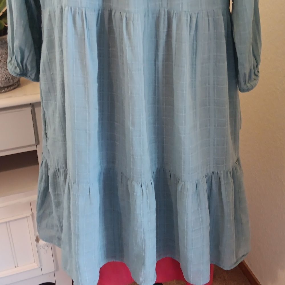 Knox Rose Tiered Dress. Bohi. County. - Picture 4 of 10